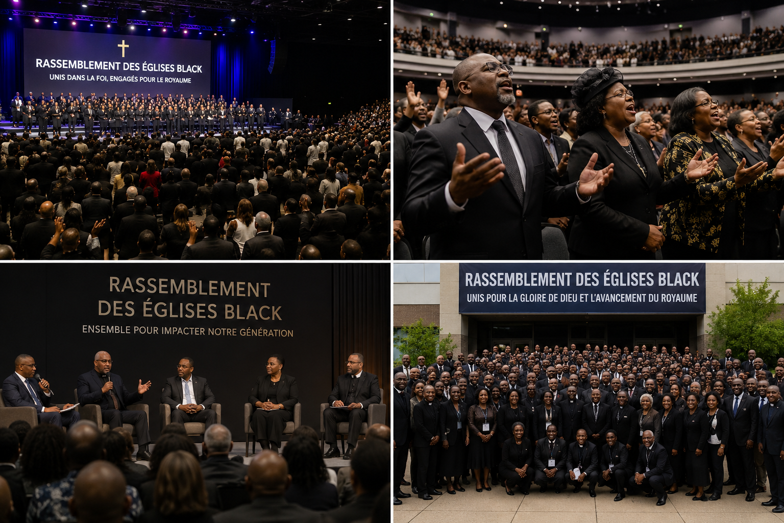 Assemblée du REMPEC en prière — chrétiens africains réunis